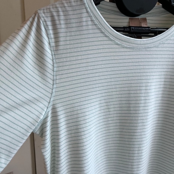 Indyeva Milgin III Top Long Sleeve Shirt Eco Tencel Top Light Sage, Size XS S - Picture 3 of 10